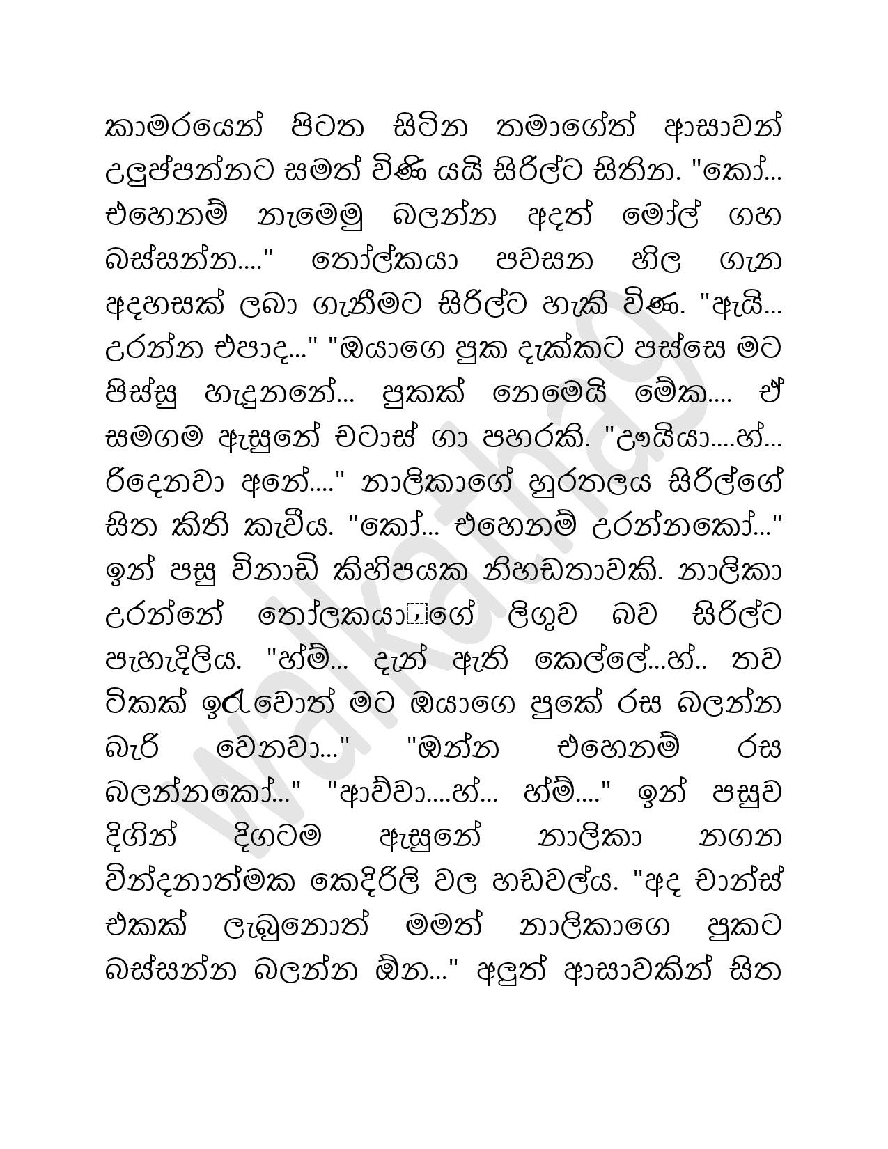 Ahambaya+04 page 015 walkatha5 Official Sinhala Wal Katha සිංහල වල් කතා