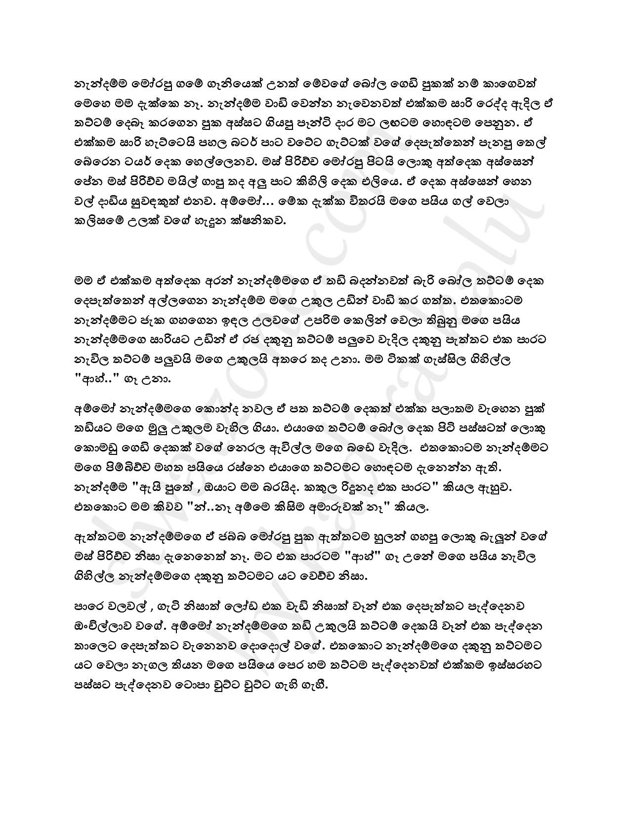 Binna+Basima+09 page 004 walkatha5 Official Sinhala Wal Katha සිංහල වල් කතා