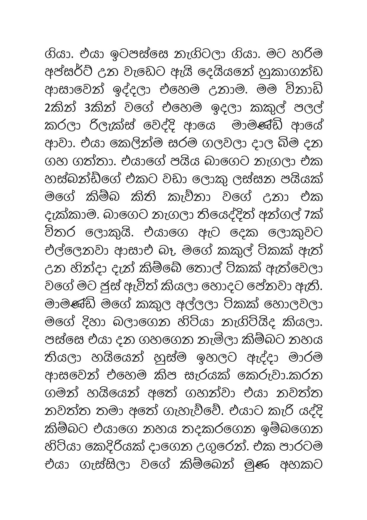 Husband+Rata+Inna+Atharathura+02 page 027 walkatha5 Official Sinhala Wal Katha සිංහල වල් කතා
