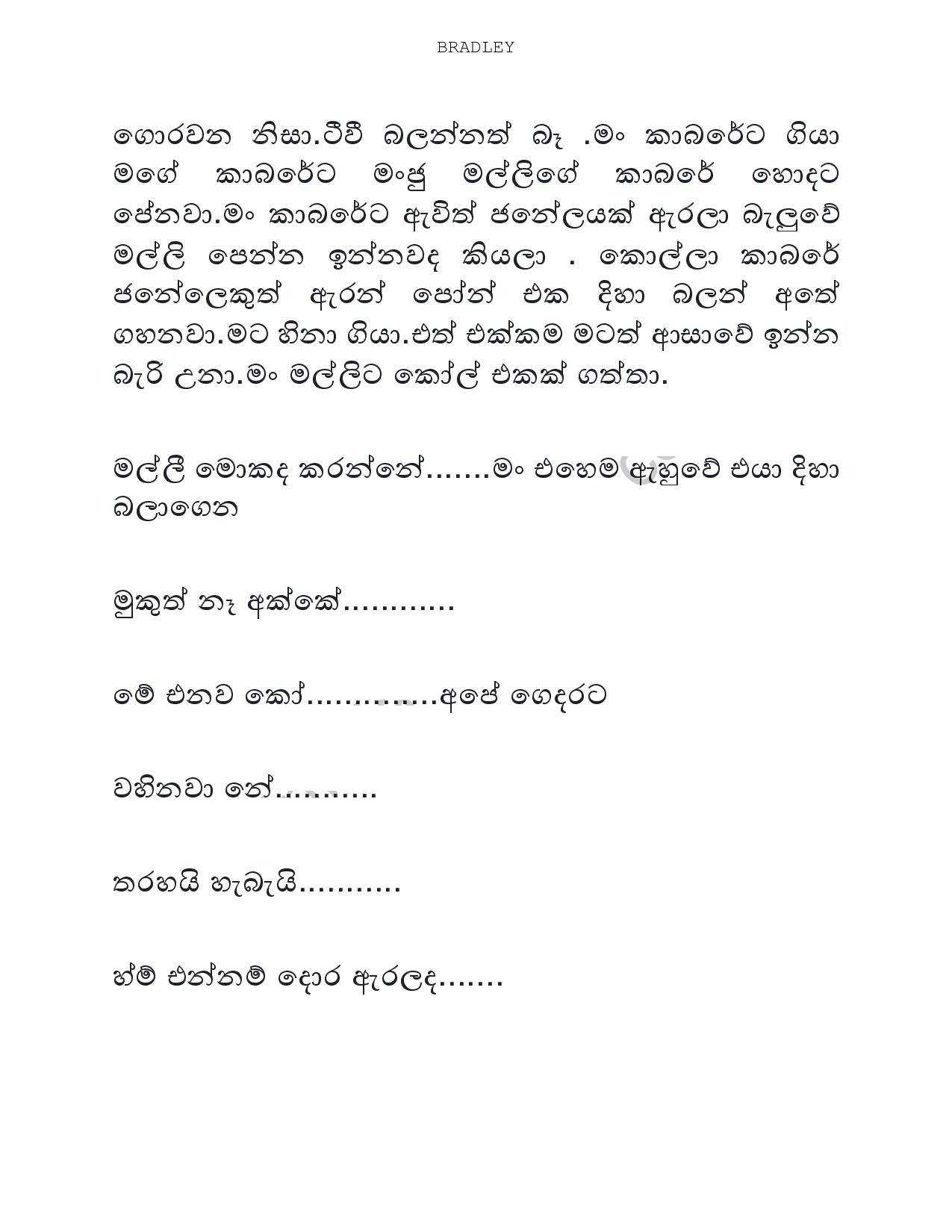 Madhuge+Kathawa page 002 walkatha5 Official Sinhala Wal Katha සිංහල වල් කතා