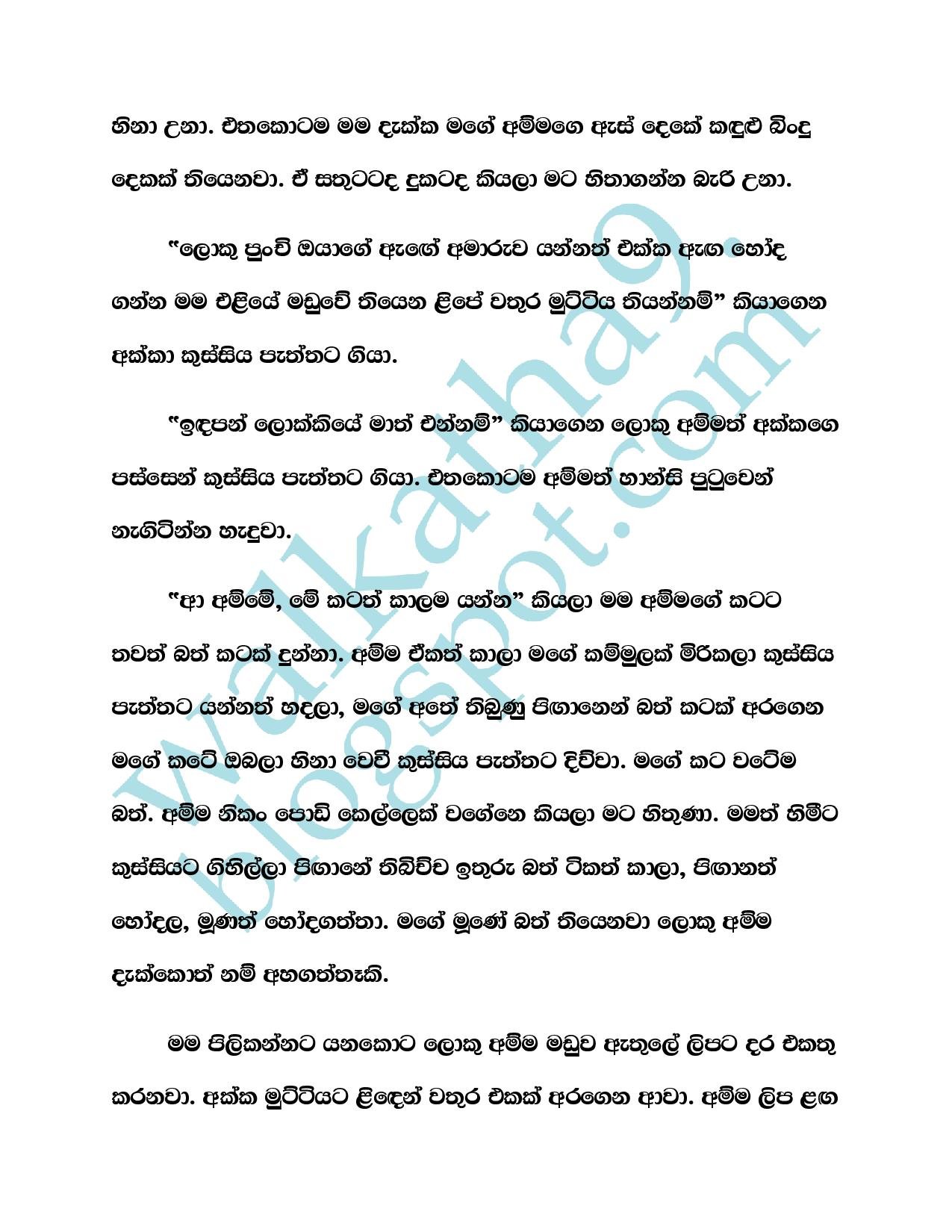 Mathru+Premaya+05 page 009 walkatha5 Official Sinhala Wal Katha සිංහල වල් කතා