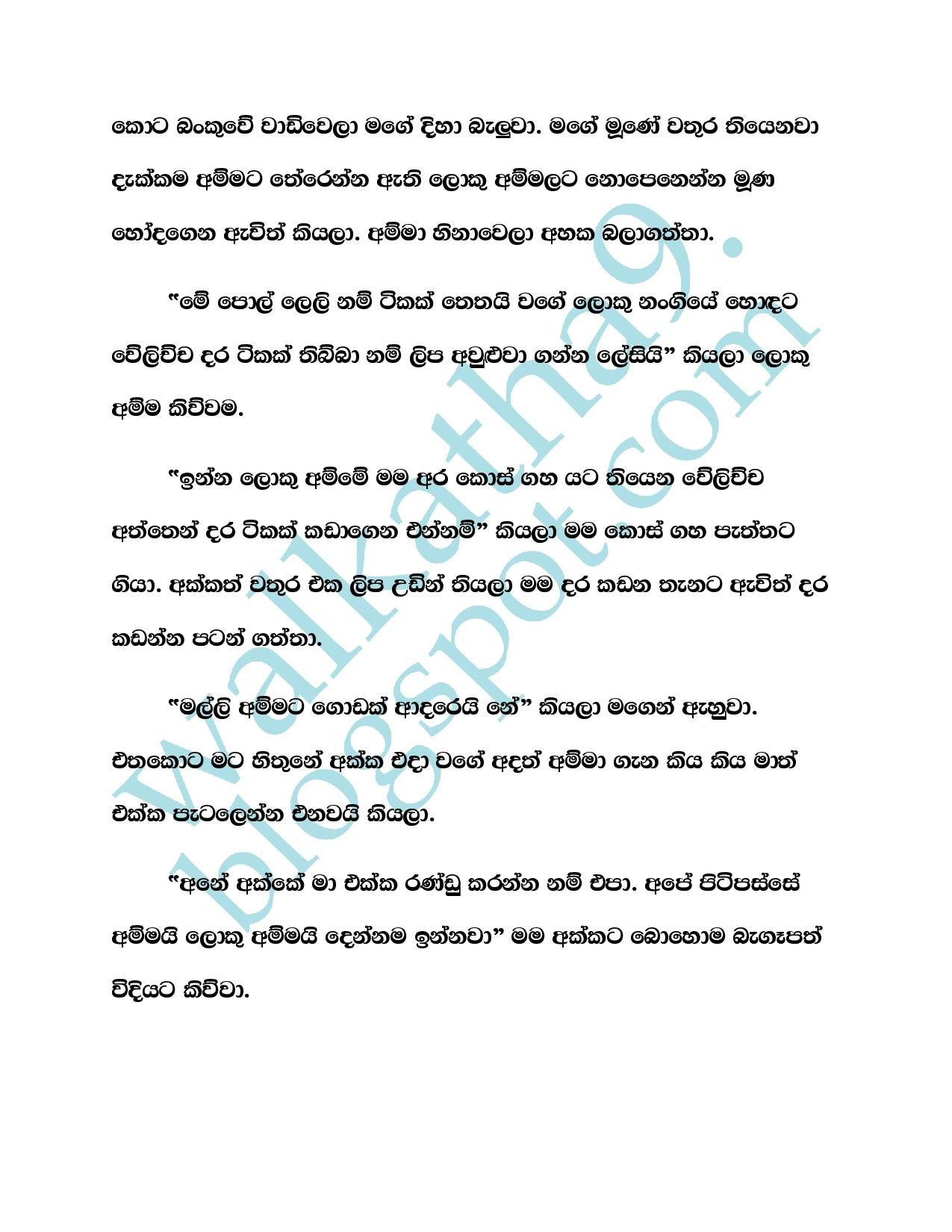 Mathru+Premaya+05 page 010 walkatha5 Official Sinhala Wal Katha සිංහල වල් කතා