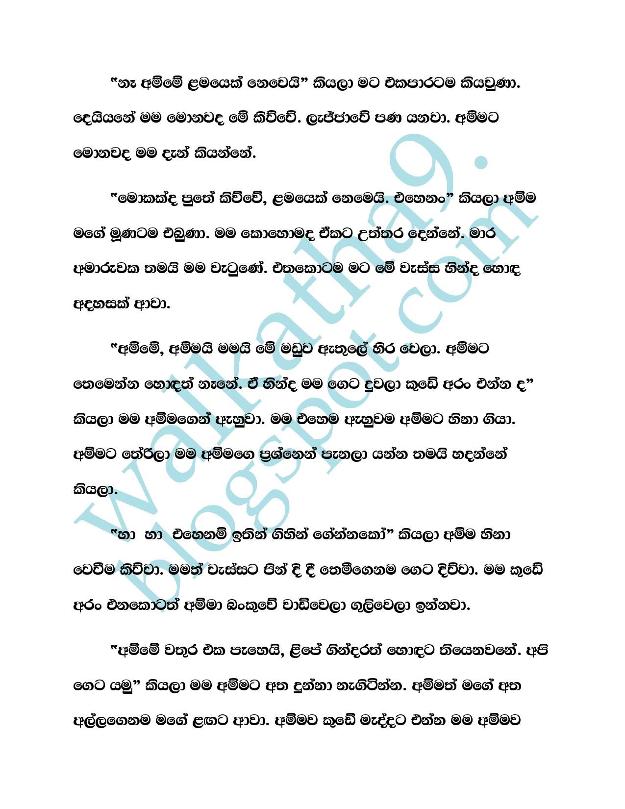 Mathru+Premaya+05 page 014 walkatha5 Official Sinhala Wal Katha සිංහල වල් කතා