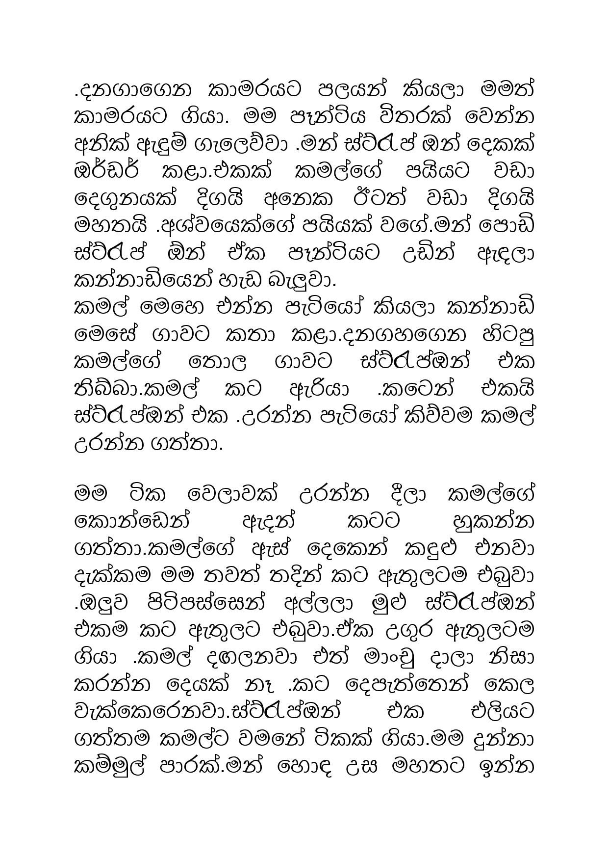 Samiya+Birindage+Sathutaya+02 page 005 walkatha5 Official Sinhala Wal Katha සිංහල වල් කතා