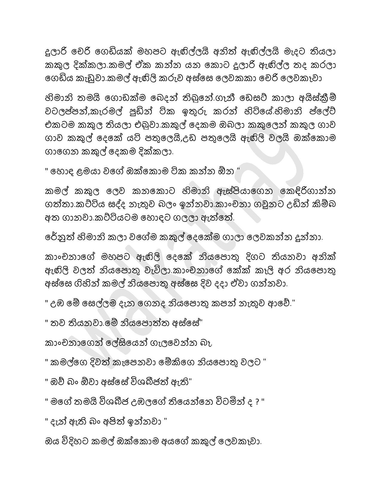 Samiya+Birindage+Sathutaya+18 page 008 walkatha5 Official Sinhala Wal Katha සිංහල වල් කතා