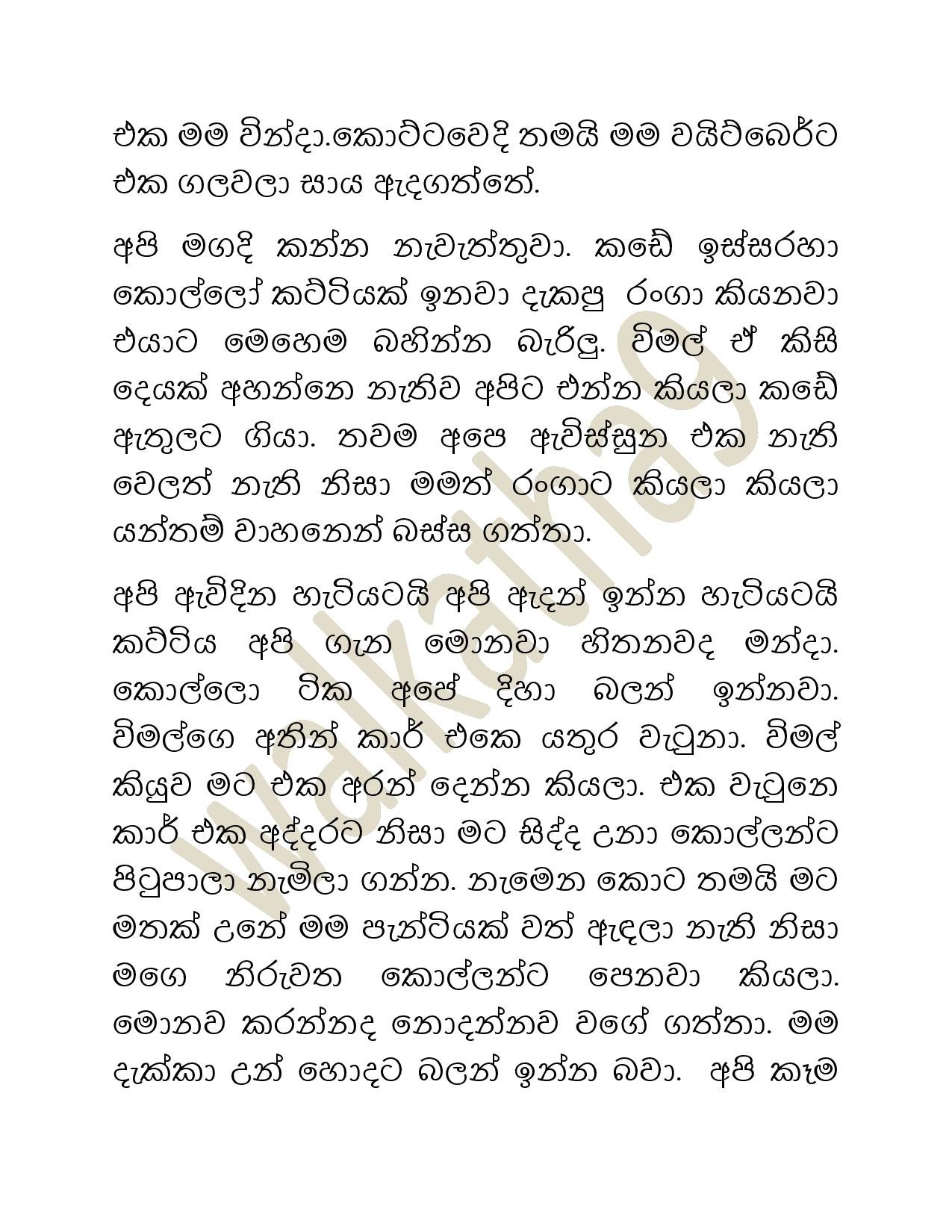 Subhani+16 page 005 walkatha5 Official Sinhala Wal Katha සිංහල වල් කතා
