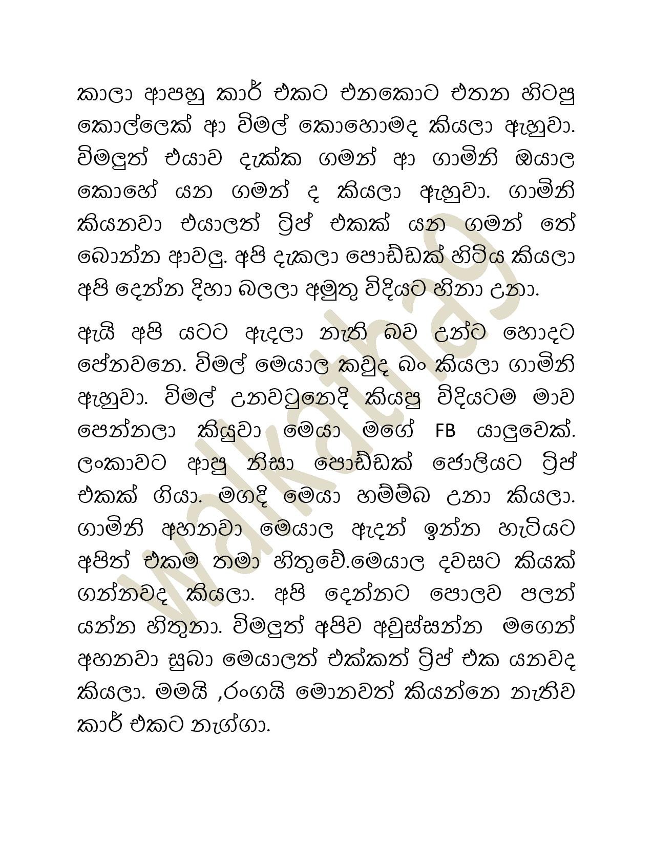 Subhani+16 page 006 walkatha5 Official Sinhala Wal Katha සිංහල වල් කතා
