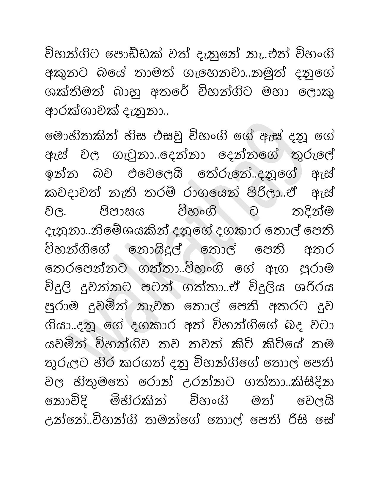 Vihangi+01 page 014 walkatha5 Official Sinhala Wal Katha සිංහල වල් කතා