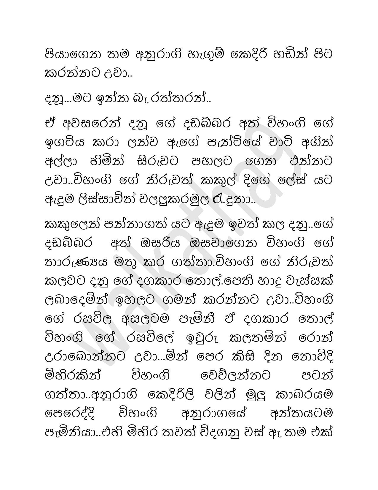 Vihangi+01 page 016 walkatha5 Official Sinhala Wal Katha සිංහල වල් කතා